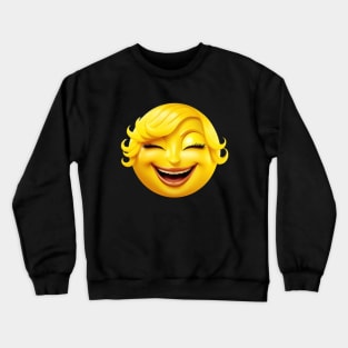 Sassy Smiley Chic Crewneck Sweatshirt